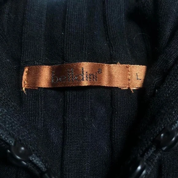 Belldini Rhinestone Zip Cardigan - Picture 5 of 6